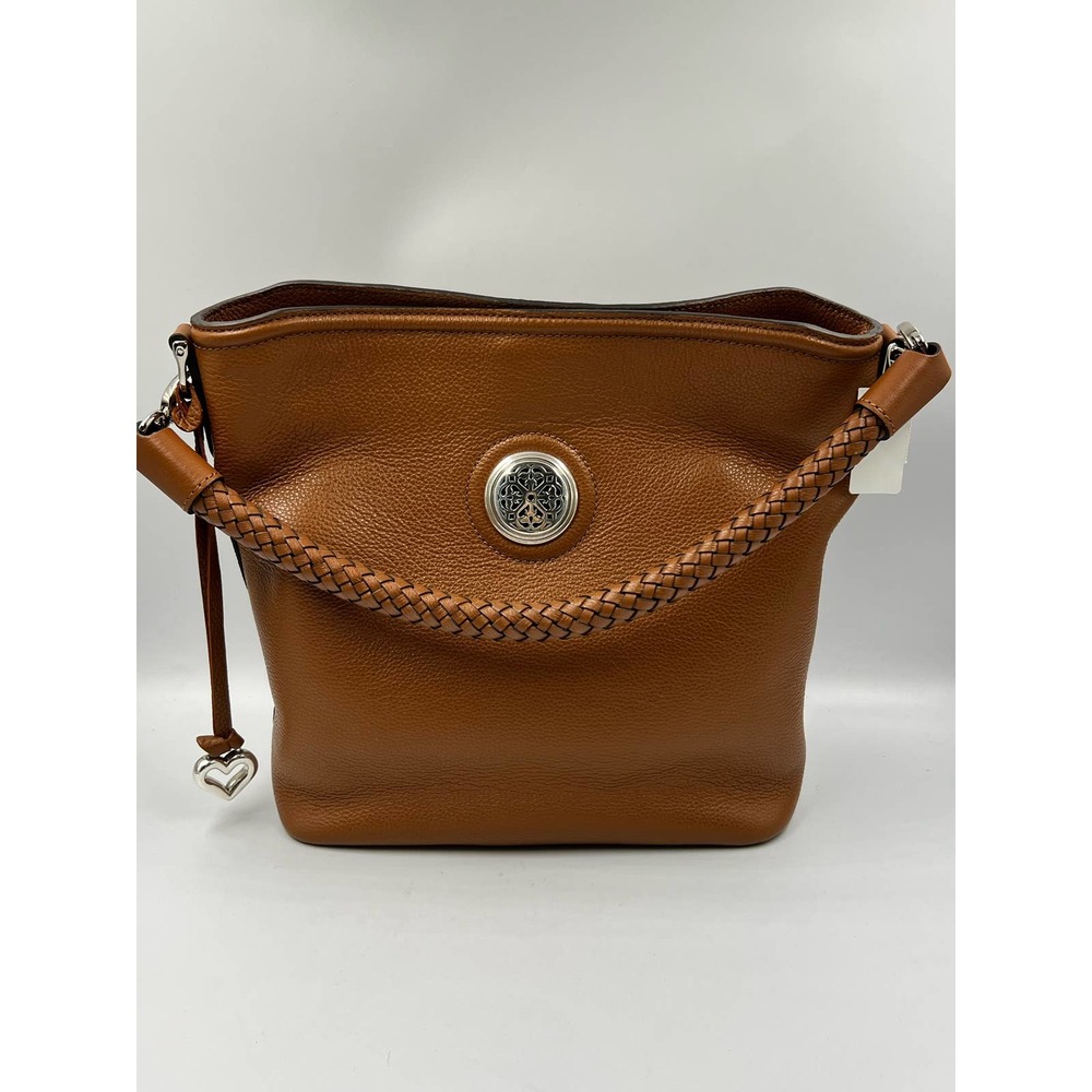 Brighton Ferrera Mixology Bumble Shoulder Bags Brown NWT Size Large - Picture 1 of 7